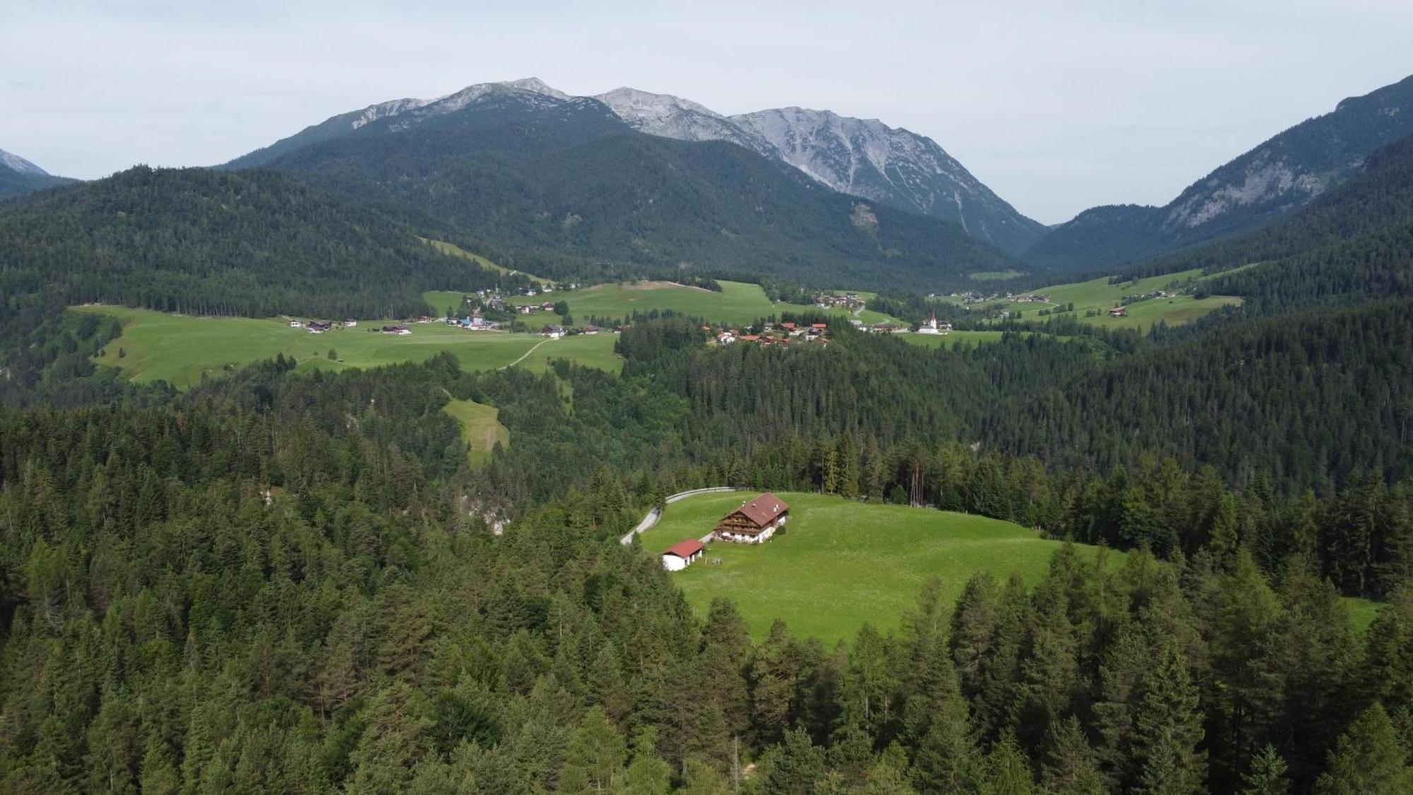 Bauernhaus Durrahof Steinberg am Rofan Exteriör bild