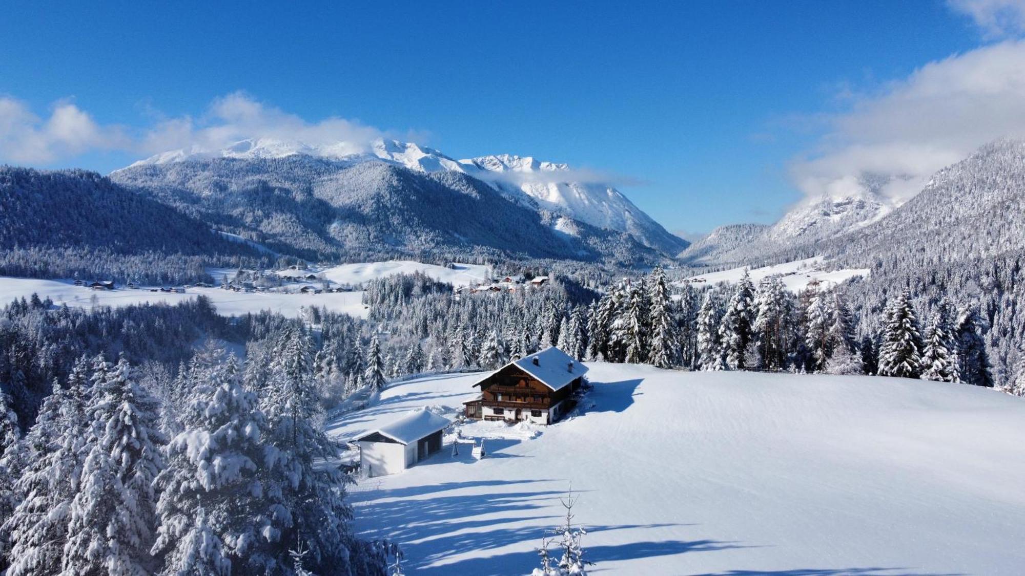 Bauernhaus Durrahof Steinberg am Rofan Exteriör bild