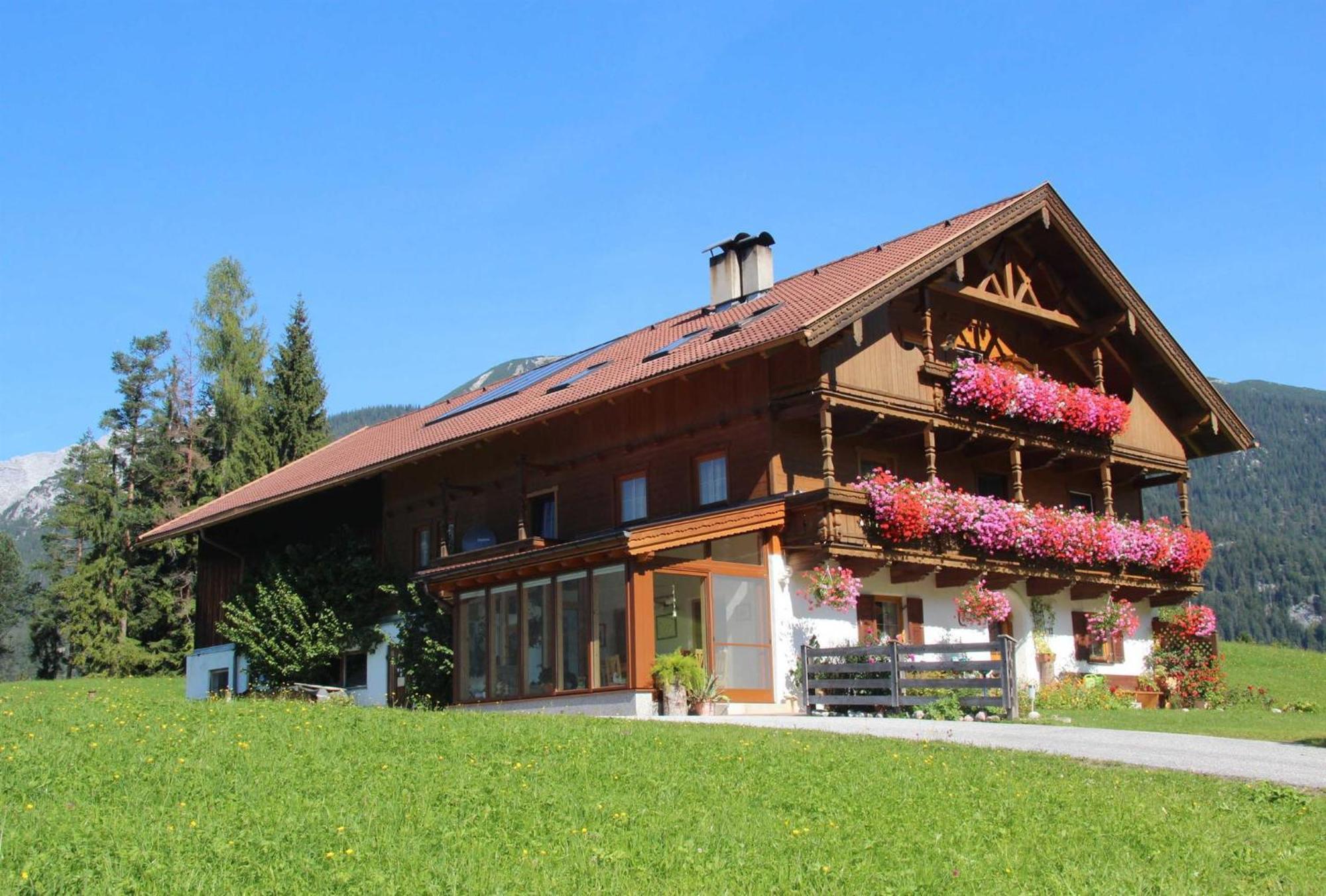 Bauernhaus Durrahof Steinberg am Rofan Exteriör bild